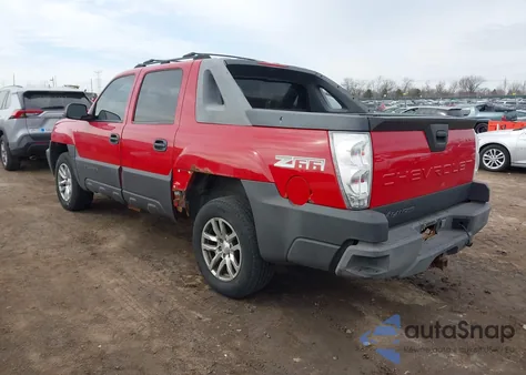 2004 Chevrolet Avalanche 1500 из США, поврежденный, VIN 3GNEC12T94G219512